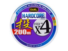 デュエル(DUEL) ハードコア ×4 投げ 0.8号 200m