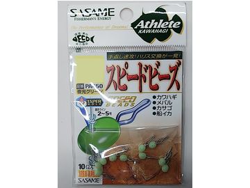ささめ針(SASAME) PA450 スピードビーズ 夜光グリーン M