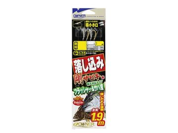 オーナーばり(ＯＷＮＥＲ) F-3456 落し込み剛サビキ　フラッシャー&サバ皮 6号-8号