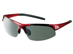ダイワ(Daiwa) DN-4022H ポリカーボネイト変色調光偏光グラス グレー(レッド)