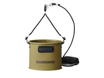 シマノ(SHIMANO) BK-053Q 水汲みバッカン カーキ 21cm