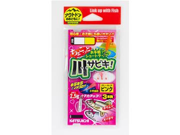 カツイチ(KATSUICHI) KSB-2 ちょこっと川サビキ #ガールズピンク