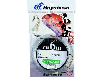 ハヤブサ(Hayabusa) E-732 ふかせ真鯛 6m 3本鈎 12号-6号