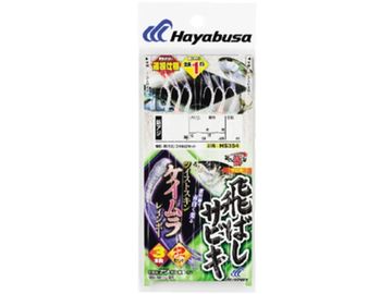 ハヤブサ(Hayabusa) HS354ひとっ飛び 飛ばしサビキ ツイストケイムラレインボー