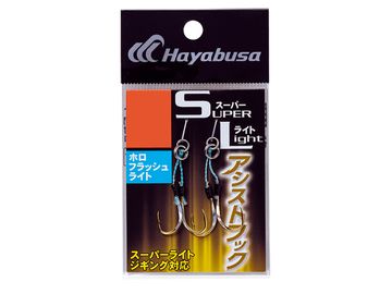 ハヤブサ(Hayabusa) FS475 スーパーライト アシストフック ホロフラッシュ ライト M