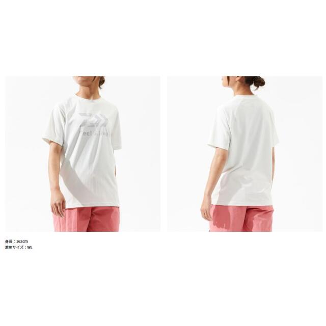 ダイワ(Daiwa)　DE-3925 Feel Alive. ドライTシャツ　ライトグレー