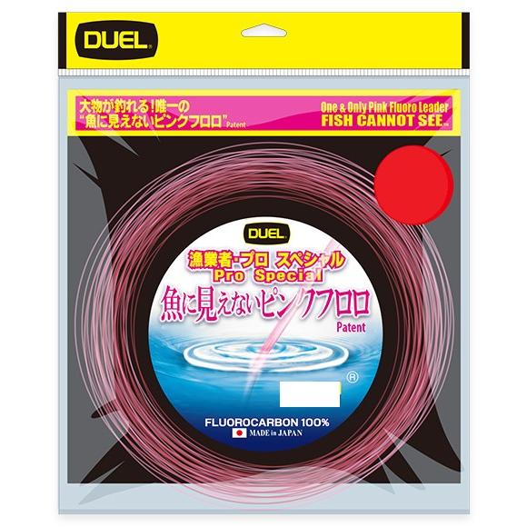 デュエル(DUEL) 魚に見えないピンクフロロプロＳＰ３５号－１００ｍ