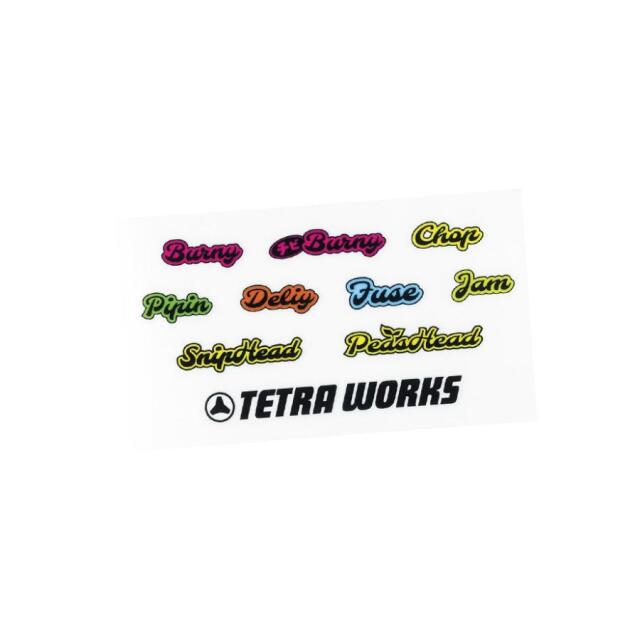 デュオ(DUO) TETRAWORKS ワーム転写シール