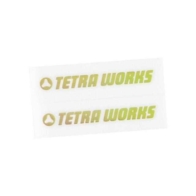 デュオ(DUO) TETRAWORKS ロゴ転写シール(小)