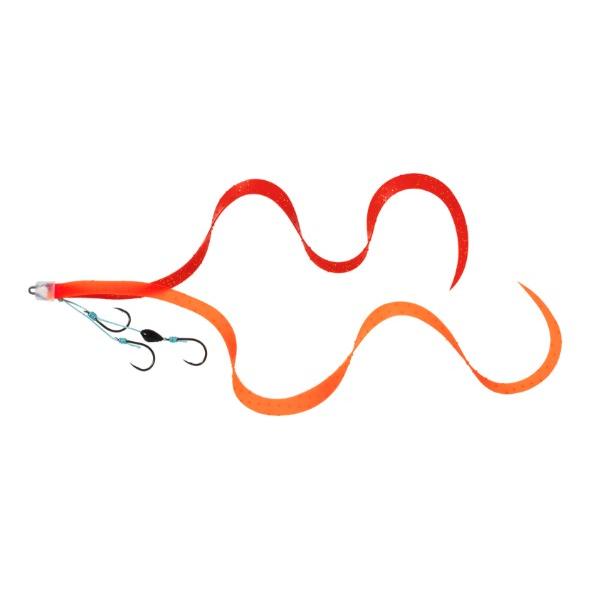ダイワ(Daiwa) 紅牙替えユニット β SS やり過ぎカーリー3本針　紅牙オレンジ＋レッドラメ