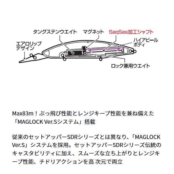 ダイワ(Daiwa)　ショアラインシャイナーZ セットアッパー フルバック 125S-DR