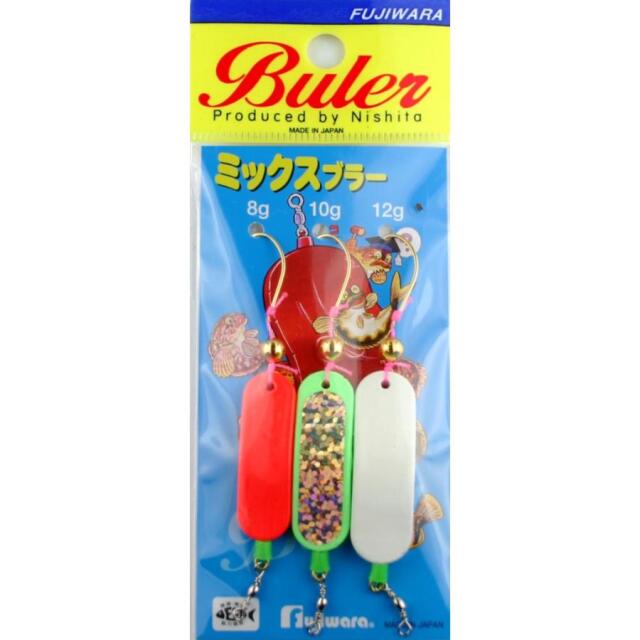 フジワラ ミックスブラー 　8g・10g・12g(各1個アソート)