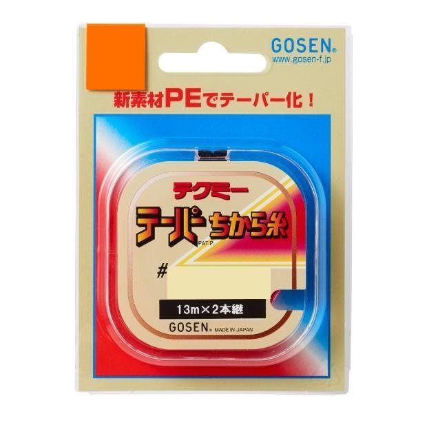 ゴーセン(GOSEN)　テクミテーパー力糸