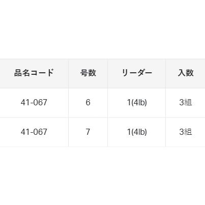 がまかつ(Gamakatsu)　41-067 キスショットリグ キス・ハゼ