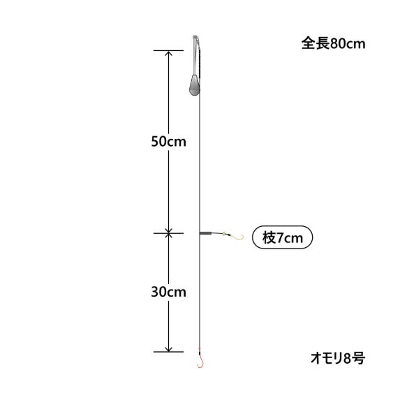 がまかつ(Gamakatsu)　N-137 ちょい投げパーフェクト仕掛