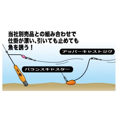 がまかつ(Gamakatsu)　N-163 ちょい投げリグ