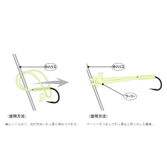 がまかつ(Gamakatsu)　楽勝背鈎チチワ式