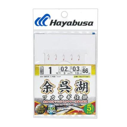 ハヤブサ(Hayabusa) 余呉湖 ワカサギ仕掛 秋田キツネ型 5本針
