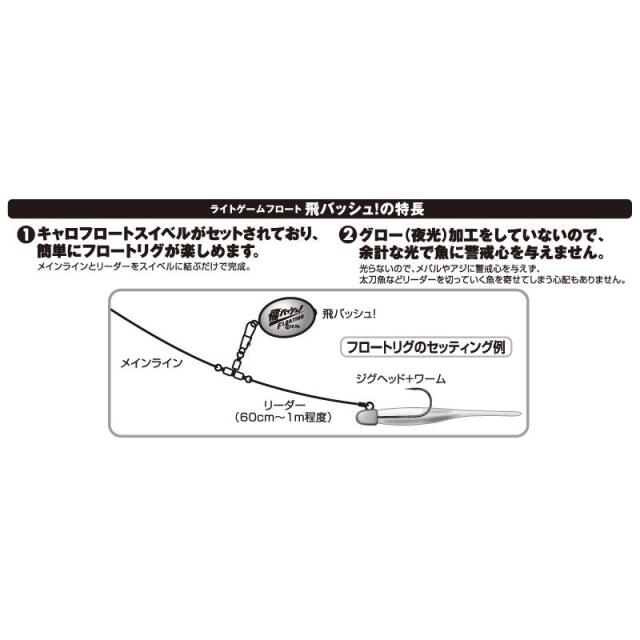 JUNGLEGYM（ジャングルジム）フロートリグ TOBASH! 飛バッシュ！　TypeF