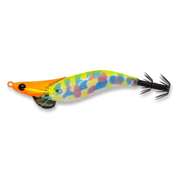 マルキユー(MARUKYU） エギリー・フラッシュマック　ス ドロッパースペシャル 2.5号　DR12　オレンジヘッド/チャートマーブル