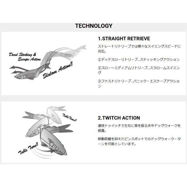 メガバス(Megabass)　MAGDRAFT 鮎 AYU TWITCHER