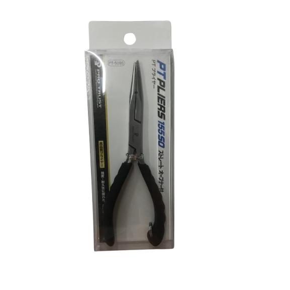 プロトラスト（PRO TRUST）　PT-5095 PTプライヤー 155SOストレートオープナー ブラック 155mm