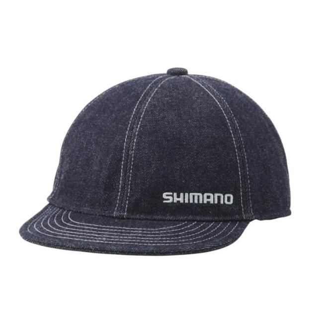 シマノ(SHIMANO) CA-033W デニム キャップ ネイビー