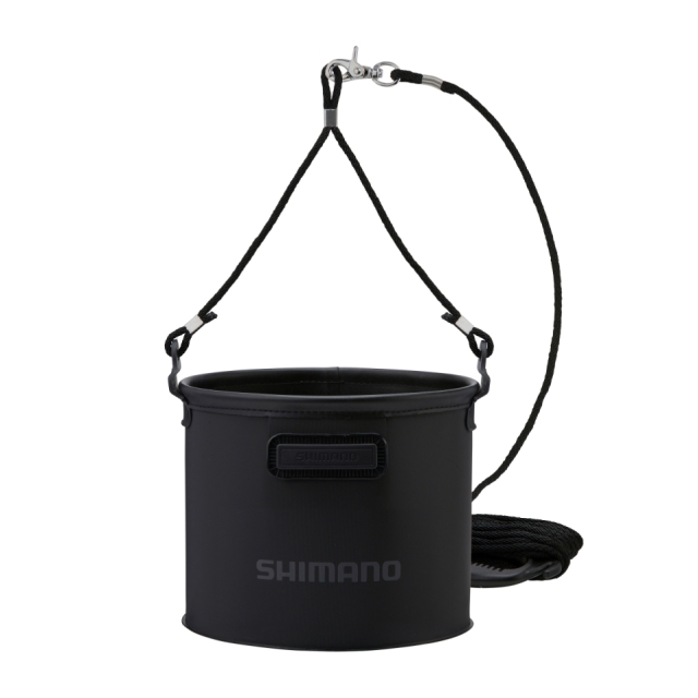 シマノ(SHIMANO) ＢＫ－０５３Ｑ 水汲みバッカン リアルブラック 21ｃｍ