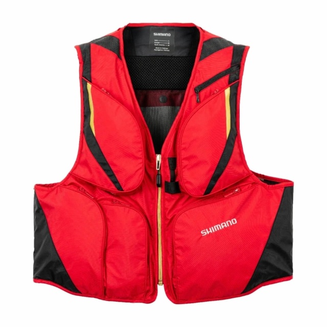 シマノ(SHIMANO) VE-520W 2WAY ショートベスト レッド