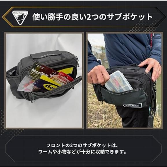 オレンジブルー　WRBK-1077 ヒップバッグ