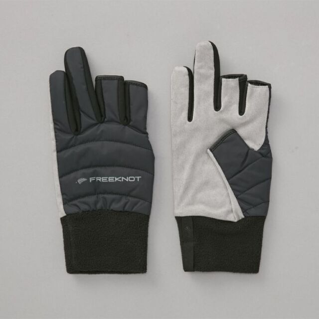 FREEKNOT(フリーノット) Y4617 SOL FIBER FOURON インシュレーショングローブ 3本カット