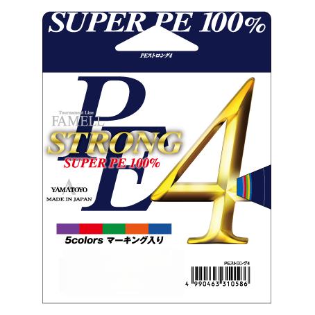 山豊テグス(YAMATOYO)　PEストロング4 300m