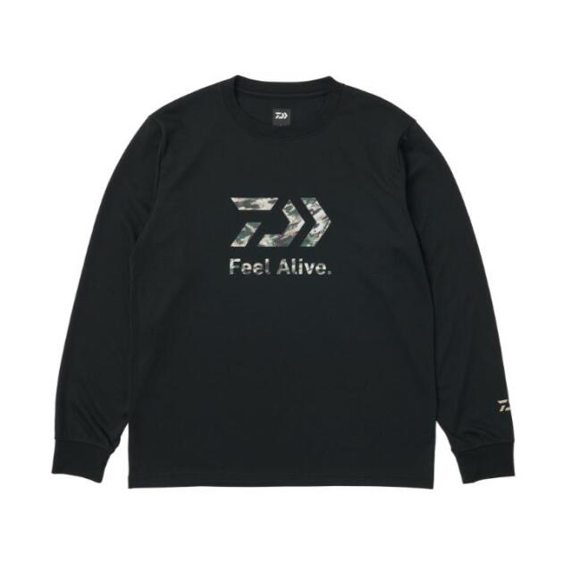 ダイワ(Daiwa) DE-8424 ロングスリーブシャツ Feel Alive ブラック