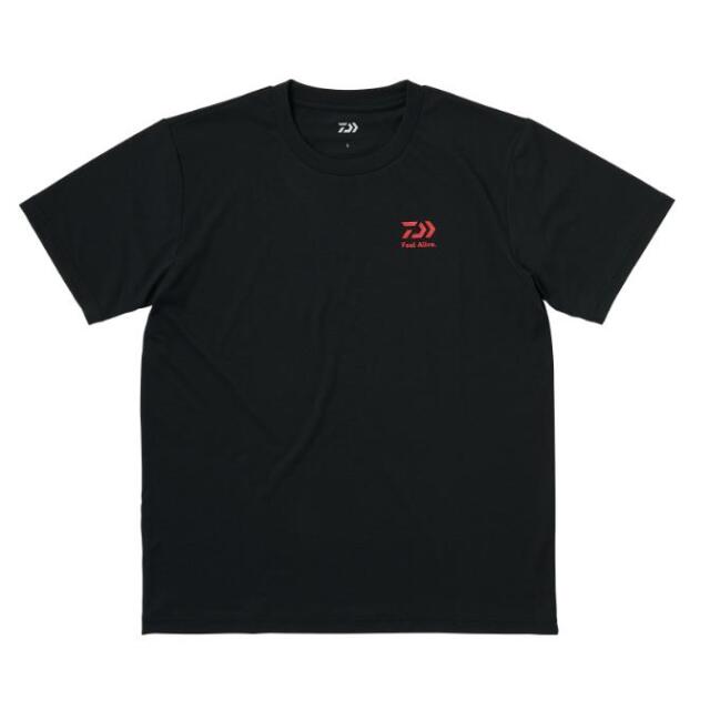 ダイワ(Daiwa) DE-8625 ショートスリーブ スモールロゴTシャツ ブラック