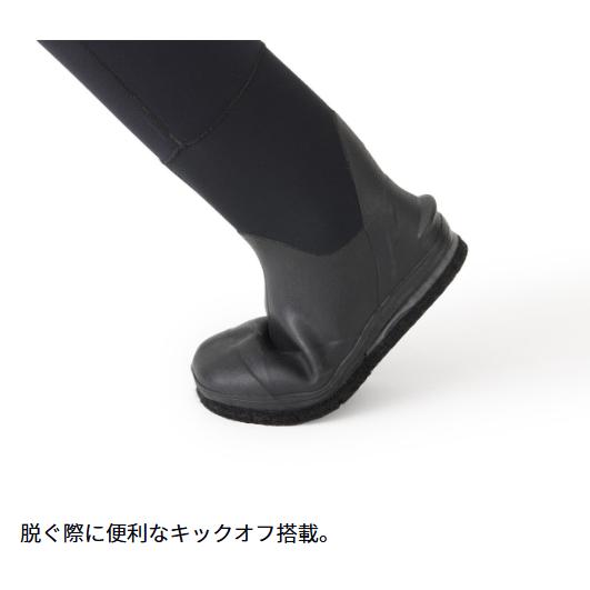 ダイワ(Daiwa) DSW-4202VR（先丸中割） ダイワスリムウェーダー ブラック