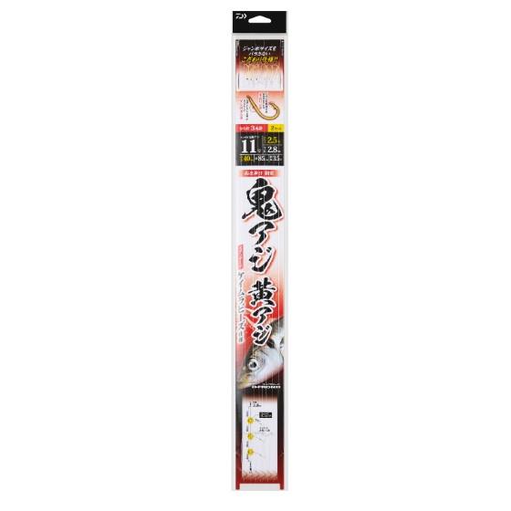 ダイワ(Daiwa) 船仕掛け 胴突 鬼アジ黄アジ ３本針２セット　から針　