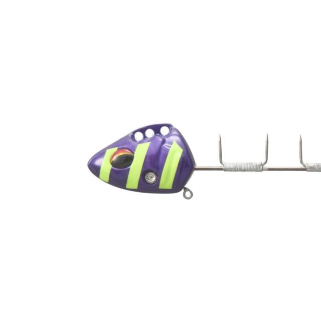 ダイワ(Daiwa) 船タチウオテンヤSS AH (Auto Hooking）ミドルフック　紫イエローゼブラ/ブルーグローツートン
