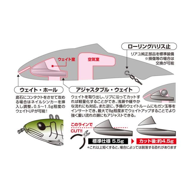 カツイチ(KATSUICHI) RN-10S Noa-U ノアユ100S