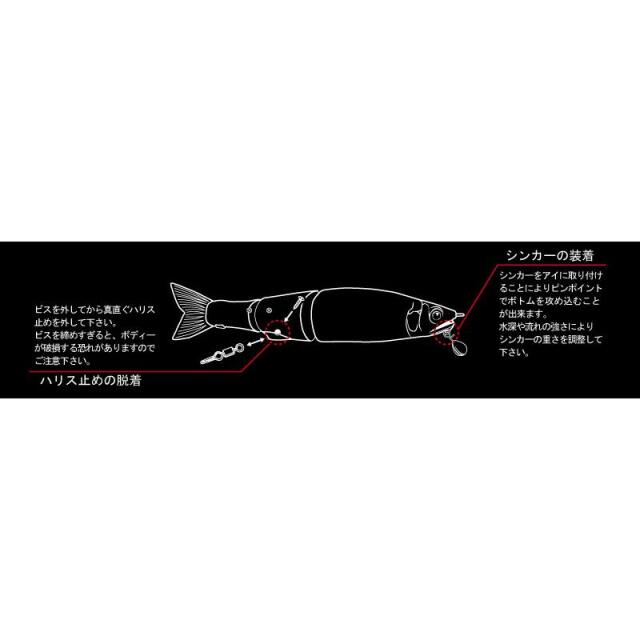 ガンクラフト(GAN CRAFT) JOINTED CLAW SHIFT 113F 邪神