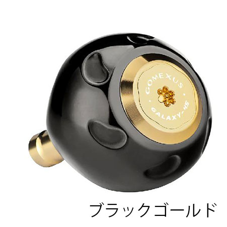GOMEXUS(ゴメクサス)　GALAXY-BK　ハンドルノブ　TypeA/TypeS/TypeB　チタン製　35/38/45/50mm