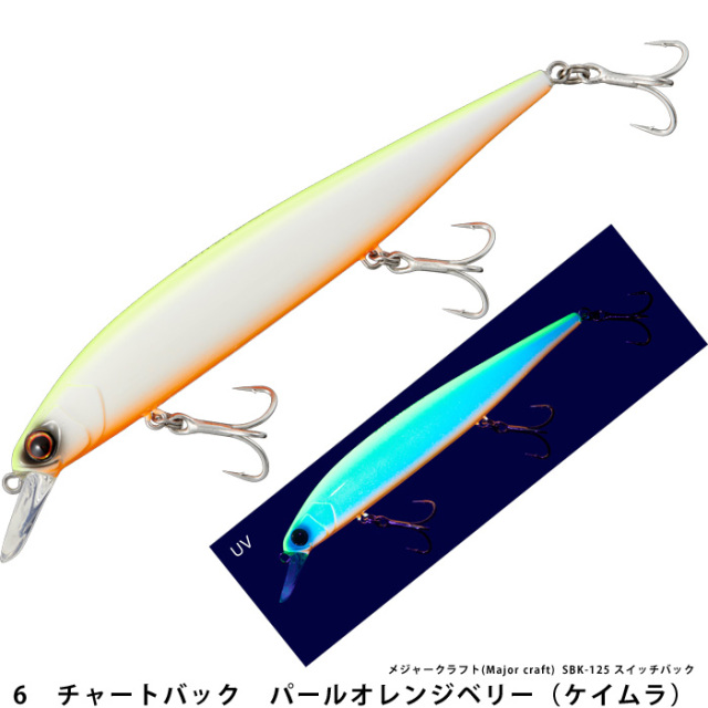 メジャークラフト(Major craft)  SBK-125 スイッチバック