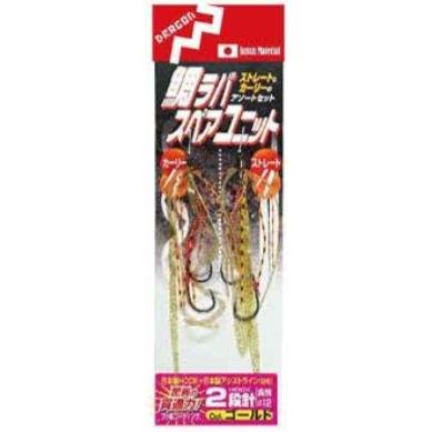 マルシン漁具　鯛ラバスペアユニット 3段針