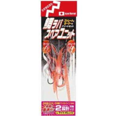 マルシン漁具　鯛ラバスペアユニット 3段針
