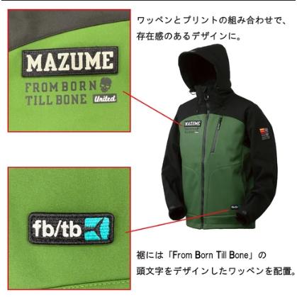 mazume(マズメ)　ウインドカットジャケット ダブルトーン MZFW-959