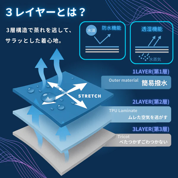 mazume(マズメ) コンタクトレインスーツ