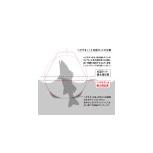 メジャークラフト(Major craft)　ヘキサネットプレミアム　ＭＣＨＮＰＭ－１Ｍ／ＢＫブラック