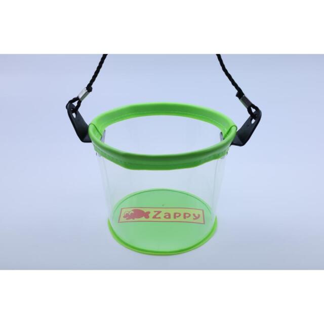 プロトラスト（PRO TRUST）ZP068 ZAPPYクリアーバケツ 21cm ライム