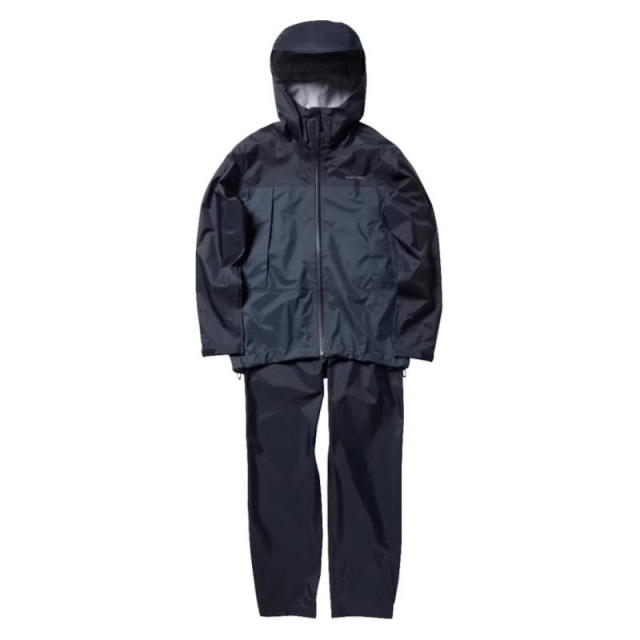 シマノ(SHIMANO) ＲＡ－０４７Ｘ ３レイヤー レインスーツ ブラック S