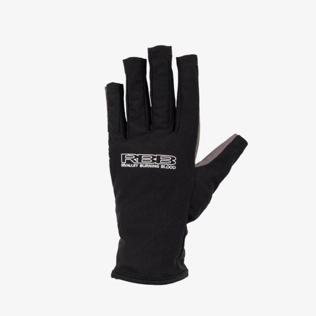 RBB(アールビービー) No.7683 RBB UVカットグローブ 5本カット ボトムブラック M