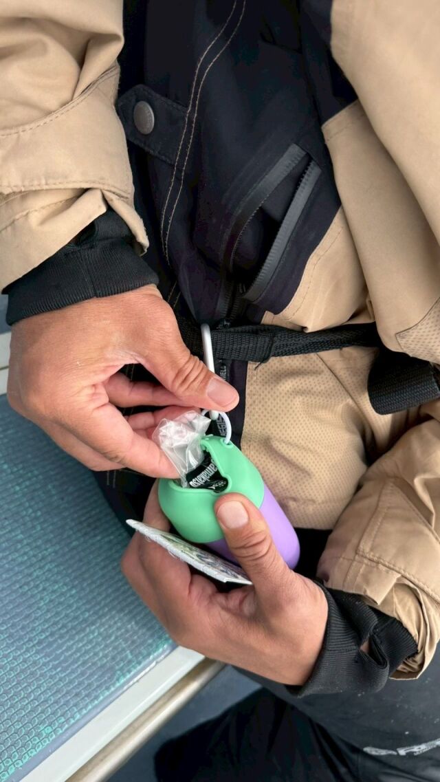 リョウケ（RYOKE ） あーむん 携帯できるトラッシュポーチ